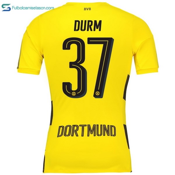 Camiseta Borussia Dortmund 1ª Durm 2017/18